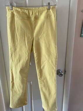 DG2 by Diane GilmanYellow Slim Jeans